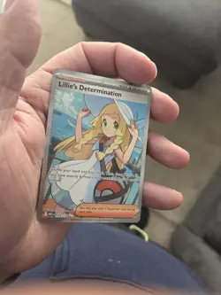 Lillie's Determination Holo Card 169/132 ME01 Mega Evolution NM Condition - Image 4