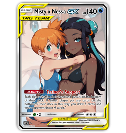 Beautiful Waifu Card - Goddess ACG Custom DIY Fan Art Card - Image 1