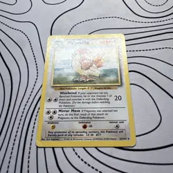 Pokemon WOTC 1999 Base Set Pidgeotto Rare Vintage Pokemon Card MP - Image 2