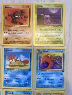 Pokemon TCG Lot of 19 Cards from Fossil Set Vintage 1999 WOTC - Image 2