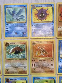 Pokemon TCG Lot of 19 Cards from Fossil Set Vintage 1999 WOTC - Image 3