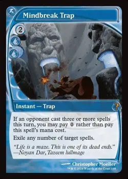 Mindbreak Trap (Future Sight) Mystery Booster 2 Regular MTG Card - Image 1