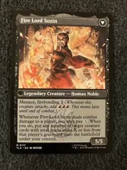Magic The Gathering MTG - The Rise of Sozin - Avatar: The Last Airbender - Image 2