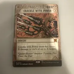 Crackle with Power Outlaws of Thunder Junction: Breaking News Regular - Image 1