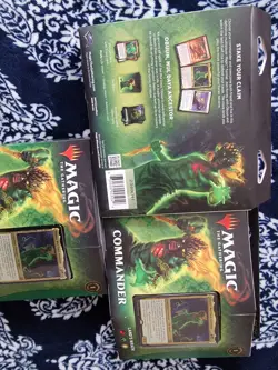 Magic The Gathering Zendikar Rising Land's Wrath Commander Deck MTG Sealed - Image 2