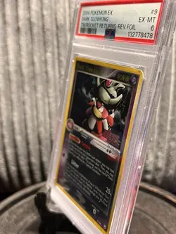 2004 Dark Slowking EX Holo Rare #9 | Pokemon Team Rocket Returns | PSA 6 EX-MT - Image 2