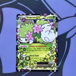 Pokemon Shaymin EX XY148 Holo Black Star Promo XY Generations - Image 1
