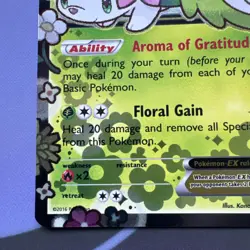 Pokemon Shaymin EX XY148 Holo Black Star Promo XY Generations - Image 2
