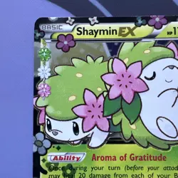 Pokemon Shaymin EX XY148 Holo Black Star Promo XY Generations - Image 5