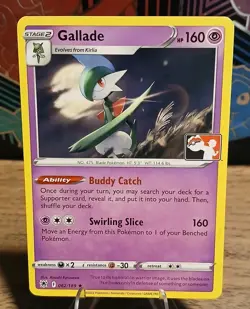 Gallade 062/189 Prize Pack Series Pokemon Play Mint Condition - Image 1
