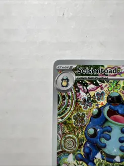 Pokemon TCG Seismitoad Illustration Rare Black Bolt 105/086 - Image 5