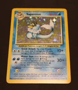 Vaporeon [No Symbol] #12 Pokemon Jungle - Image 1