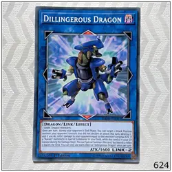 Dillingerous Dragon - DANE-EN041 - Common 1st Edition Yugioh - Image 1