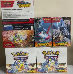 Pokemon TCG Scarlet & Violet Surging Sparks Booster Box 36 Packs SEALED ✅ - Image 1