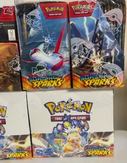 Pokemon TCG Scarlet & Violet Surging Sparks Booster Box 36 Packs SEALED ✅ - Image 2