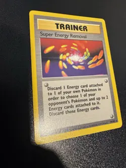 Super Energy Removal Base Set 79/102 Rare Unlimited Pokemon Card NM - Image 2