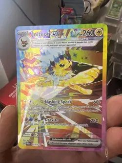 Pokemon Jolteon EX Prismatic Evolutions TCG Card 153/131 Fresh From Pack Mint - Image 1