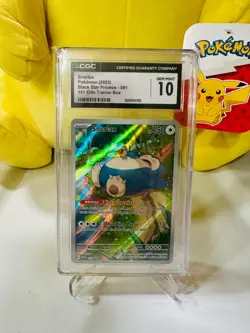 Snorlax 051 Sv: Scarlet & Violet Promo Cards Holo ETB Black Star Promo Pokemon - Image 1