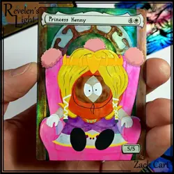 Kenrith, the Returned King FOIL Hand Painted MTG Altered Art Card Princess Kenny - Image 1