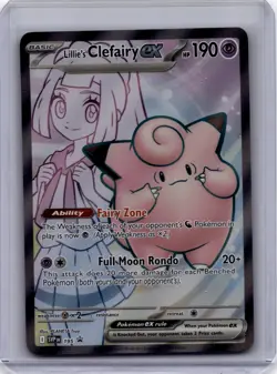 Lillie's Clefairy ex Promo SV: Scarlet & Violet Promo Cards 195 NM - Image 1