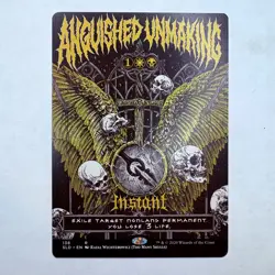 SLD Anguished Unmaking (138) Secret Lair Drop NonFoil MTG NM - Image 1