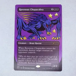 SLD Ravenous Chupacabra (305) Secret Lair Drop NonFoil MTG NM - Image 1