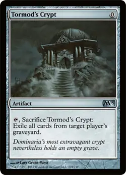 1x Tormod's Crypt - Foil Moderate Play, English Magic 2013 MTG Magic - Image 1