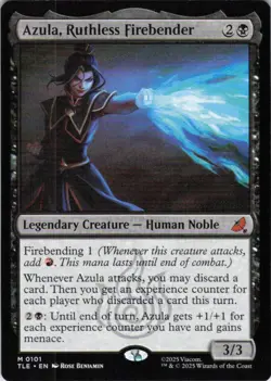MTG Azula, Ruthless Firebender (101) | NM | Avatar: The Last Airbender {TLE} - Image 1