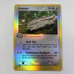 Linoone 38/109 Ruby and Sapphire Reverse Holo E-Reader Pokemon Tcg - Image 1
