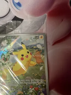 Pokemon TCG Paldea Adventure Chest SVP 088 Pikachu Black Star Promo Sealed NM/M - Image 5