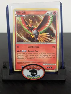 Pokemon Card 2010 HO-OH HGSS01 Holo Black Star Promo HeartGold SoulSilver NM - Image 1