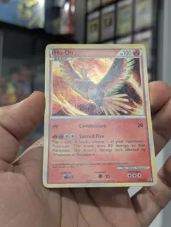 Pokemon Card 2010 HO-OH HGSS01 Holo Black Star Promo HeartGold SoulSilver NM - Image 3