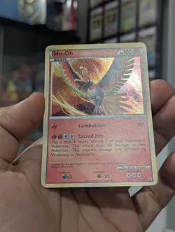 Pokemon Card 2010 HO-OH HGSS01 Holo Black Star Promo HeartGold SoulSilver NM - Image 4