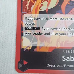 Sabo OP13-004 Leader Card - One Piece TCG - English - Near Mint (NM) - Image 5