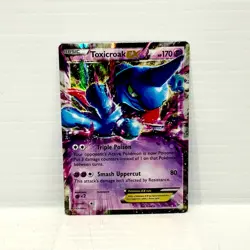 Toxicroak EX 41/106 - XY Flashfire - Pokemon Card - NM - Image 1