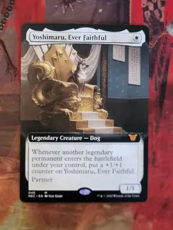 MTG Card: Yoshimaru, Ever Faithful (Kamigawa: Neon Dynasty) EXTENDED ART - Image 1