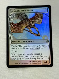 MTG FOIL Aven Mindcensor Future Sight Magic the Gathering - Image 1