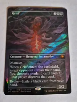 GRIEF TEXTURED FOIL - NM - Special Guests - SPG 0051 - MTG Magic The Gathering - Image 1