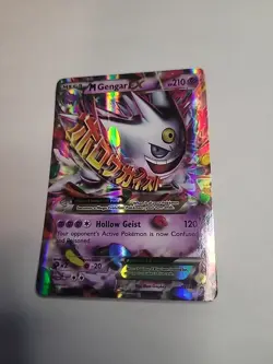 M GENGAR ex XY 166 PROMO POKEMON TCG Black Star MP - Image 1