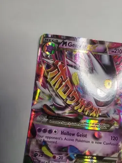 M GENGAR ex XY 166 PROMO POKEMON TCG Black Star MP - Image 3
