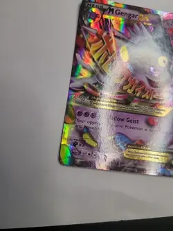 M GENGAR ex XY 166 PROMO POKEMON TCG Black Star MP - Image 4