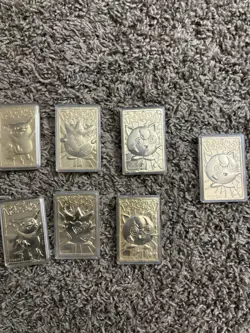 Burger King Pokemon Gold Plated Lot Of 11 - Image 1