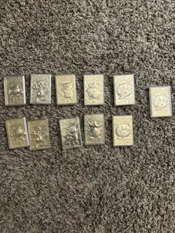 Burger King Pokemon Gold Plated Lot Of 11 - Image 3
