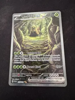 Wo-Chien EX Special Illustration RARE POKEMON CARD PALDEA EVOLVED - 257/193 NEW - Image 1