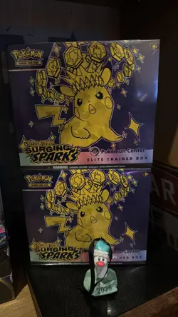Pokemon TCG Pokemon Center Surging Sparks ETB ✅Sealed X2 - Image 1