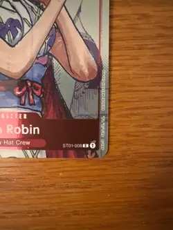 Nico Robin - ST01-008 (Alternate Art) ST01-008 One Piece Promo - Image 5