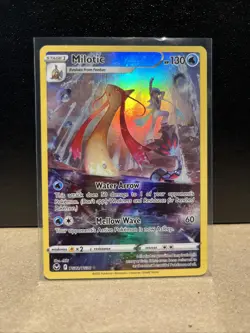 Pokemon Card Milotic TG02/TG30 Silver Tempest Full Art Character Holo Rare NM - Image 1