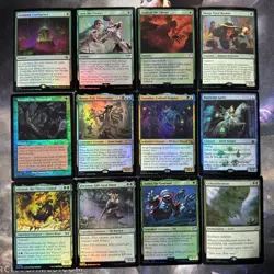 MTG *Legendary-Commander Lot X12 Foil New- Magic the Gathering Card Lot TCG Mint - Image 1