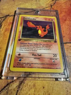 1st Edition Team Rocket Charmander | 50/82 | Vintage Pokemon Card - Image 1