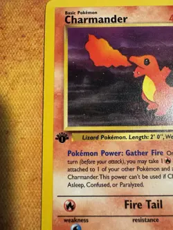 1st Edition Team Rocket Charmander | 50/82 | Vintage Pokemon Card - Image 3